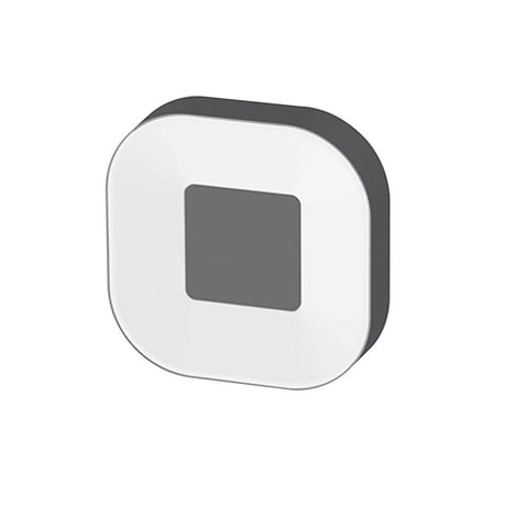 LED Applique murale d’extérieur Ublo 16x16cm IP44 Gris au design moderne pour intérieur et extérieur.