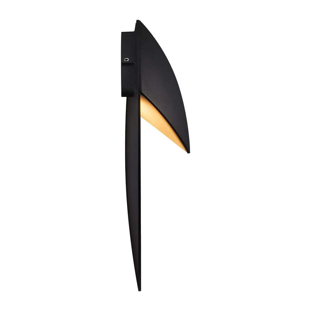 LED Außenwandlampe Valopin IP54 in eleganter, zeitloser Form für Innen- und Außenbereiche.