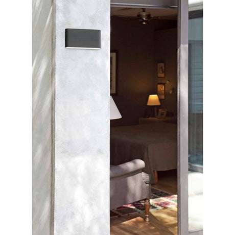 LED outer wall light ADAY-2 3000K IP54 Dark gray