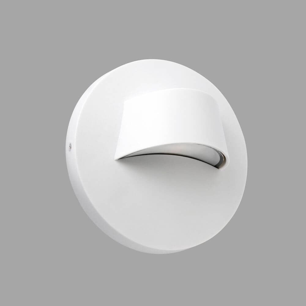 LED Außenwandleuchte BROW 3000K IP44 Weiß