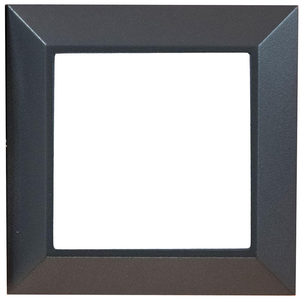 LED-Außenwandleuchte Helena: Rahmen in aktuellem Design, ideal für moderne Außenbeleuchtung.