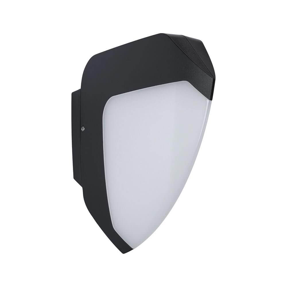 LED Außenwandlampe Ikosea Bewegungsmelder + Dämmerungssensor, stilvolle und funktionale Außenbeleuchtung.