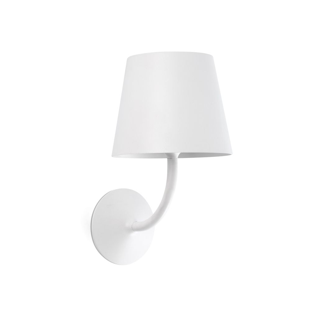 LED Außenwandleuchte TOC IP65 Weiß - elegante weiße Wandlampe für Außenbereiche