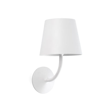 LED Außenwandleuchte TOC IP65 Weiß - elegante weiße Wandlampe für Außenbereiche