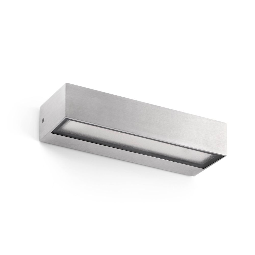 LED Außenwandleuchte TOLUCA IP65 Aluminium in modernem Design aus Aluminium, warmweißes Licht.