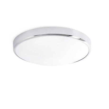 LED Kao bathroom ceiling light 35W 3000K IP44 chrome with modern design in chrome finish