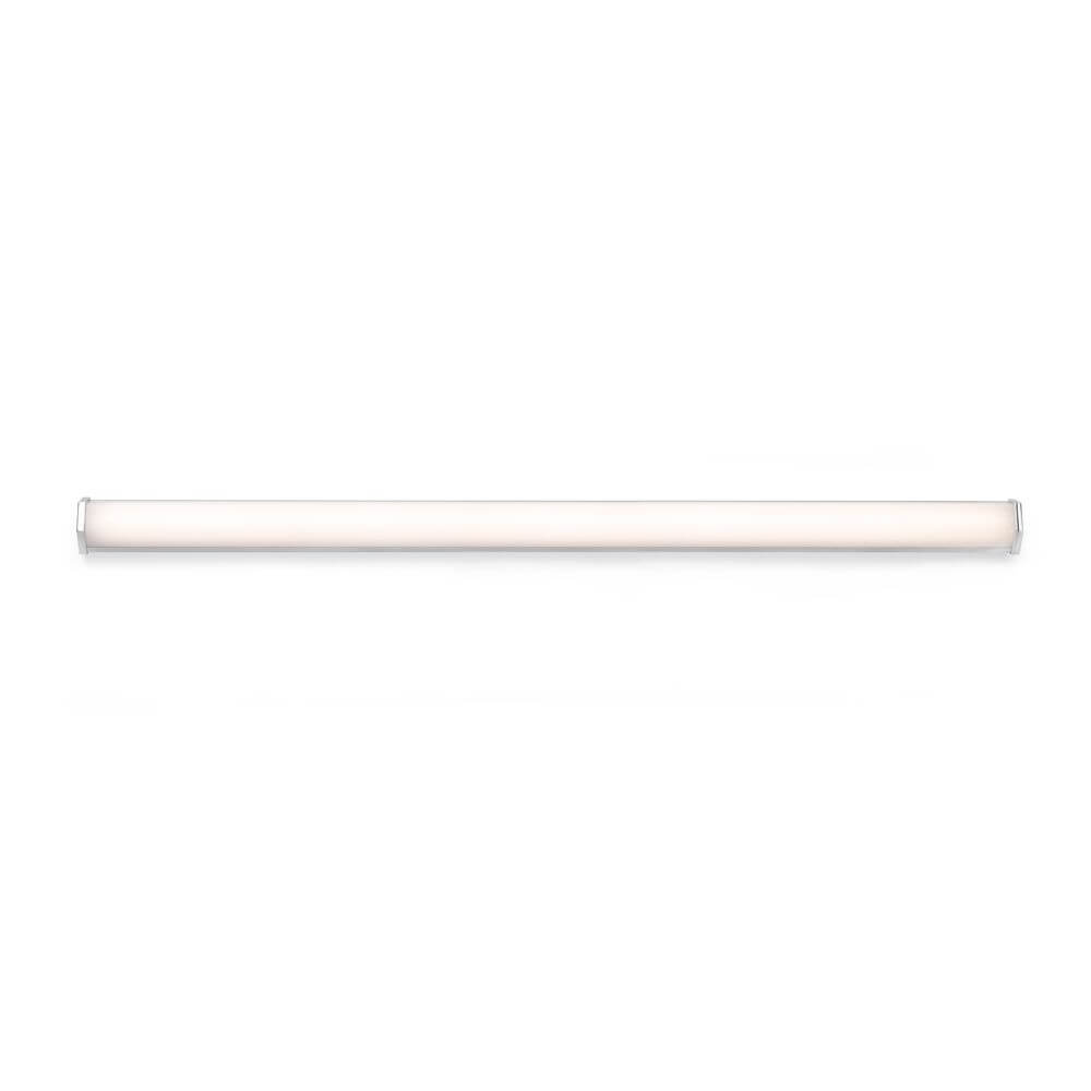 LED Bad Wandleuchte Edge 18W 4000K IP44 Chrom - elegante und effiziente Badezimmerbeleuchtung