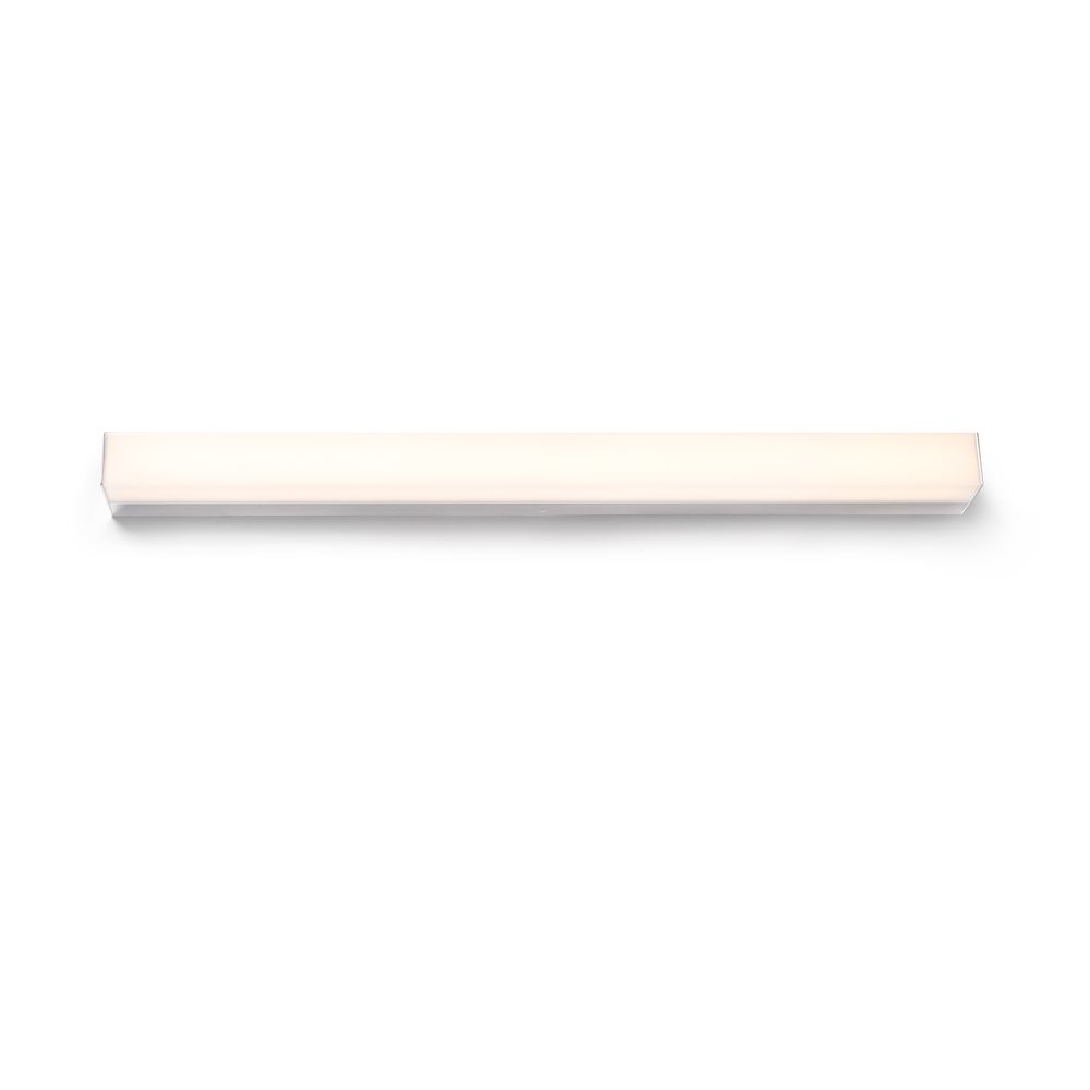 LED Bad-Wandleuchte Nilo-1 12W 3000K IP44 Chrom - elegante Wandlampe mit sanftem Licht