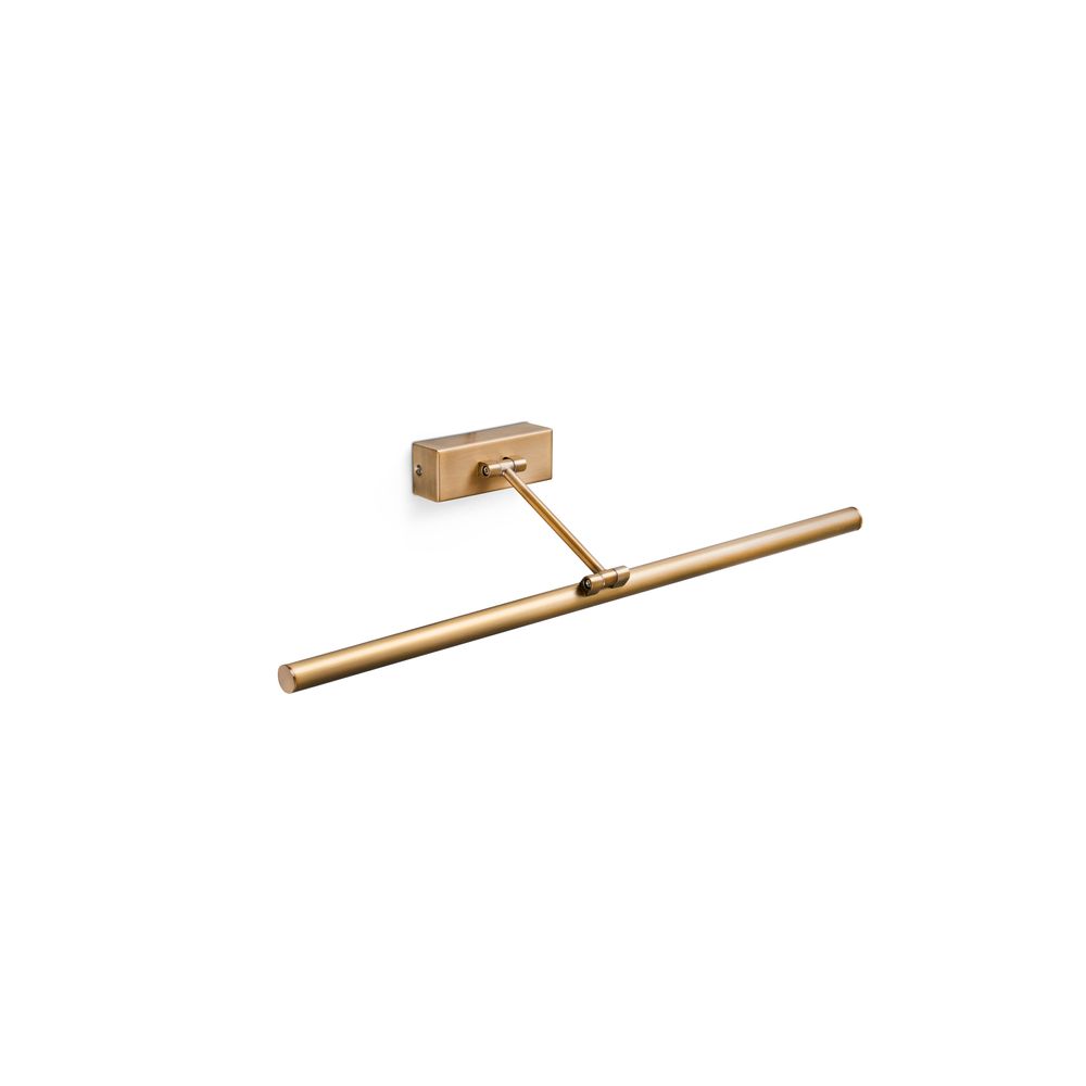 LED Bilderlampe MAGRITTE-3 12W Altgold – elegante Wandlampe für stilvolle Beleuchtung