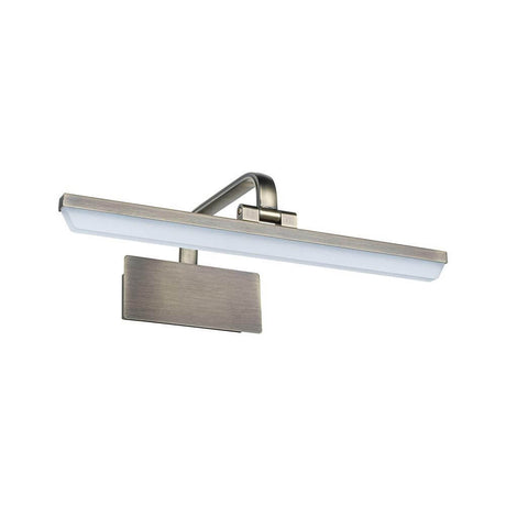 LED Picture light Renan antique brass with 120° beam angle for impressive illumination of artworks.