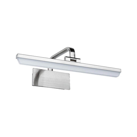LED Mirror & picture light Renan brushed aluminium with a modern design for striking picture lighting.