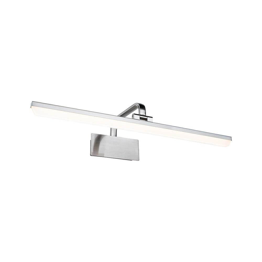 LED Spiegel-& Bilderleuchte Renan 60cm in Alu gebürstet, ideal für die effektvolle Ausleuchtung von Kunstwerken.