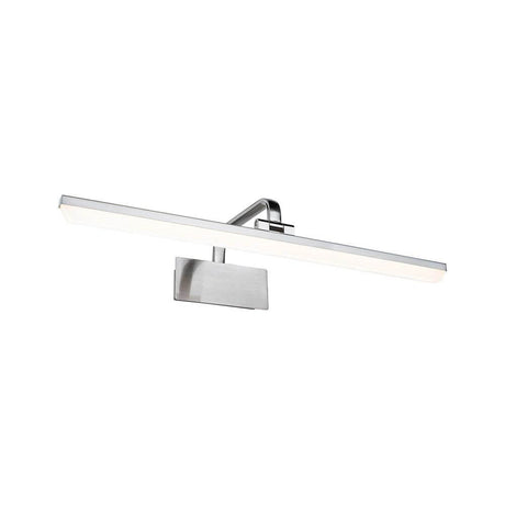 LED Mirror & picture light Renan 60cm in brushed aluminum, ideal for the atmospheric illumination of works of art.