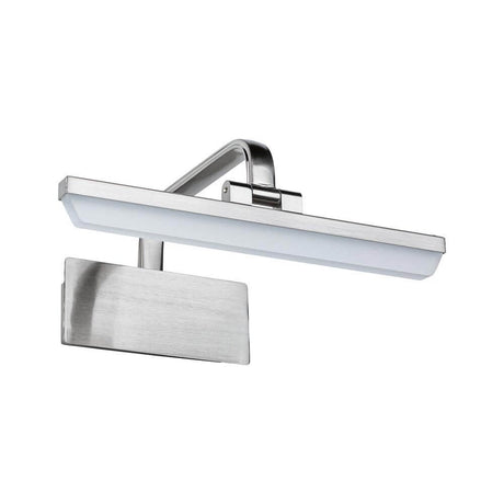 LED Mirror & picture light Renan IP20 in brushed aluminum for optimal picture illumination.