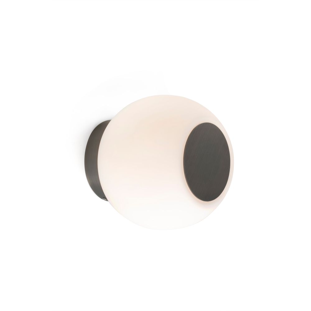 LED Decken- & Wandlampe Moy 4W 3000K IP44 Bronze, Weiß - moderne Wandbeleuchtung in Bronze und Weiß.