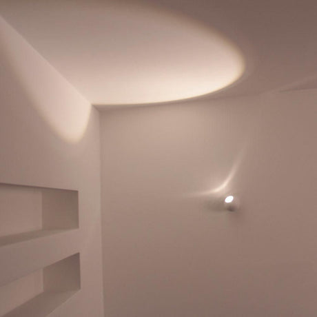 Plafón y aplique LED orientable blanco