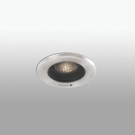 LED GEISER recessed ceiling light 3000K 38° IP67 saltwater-resistant in silver finish