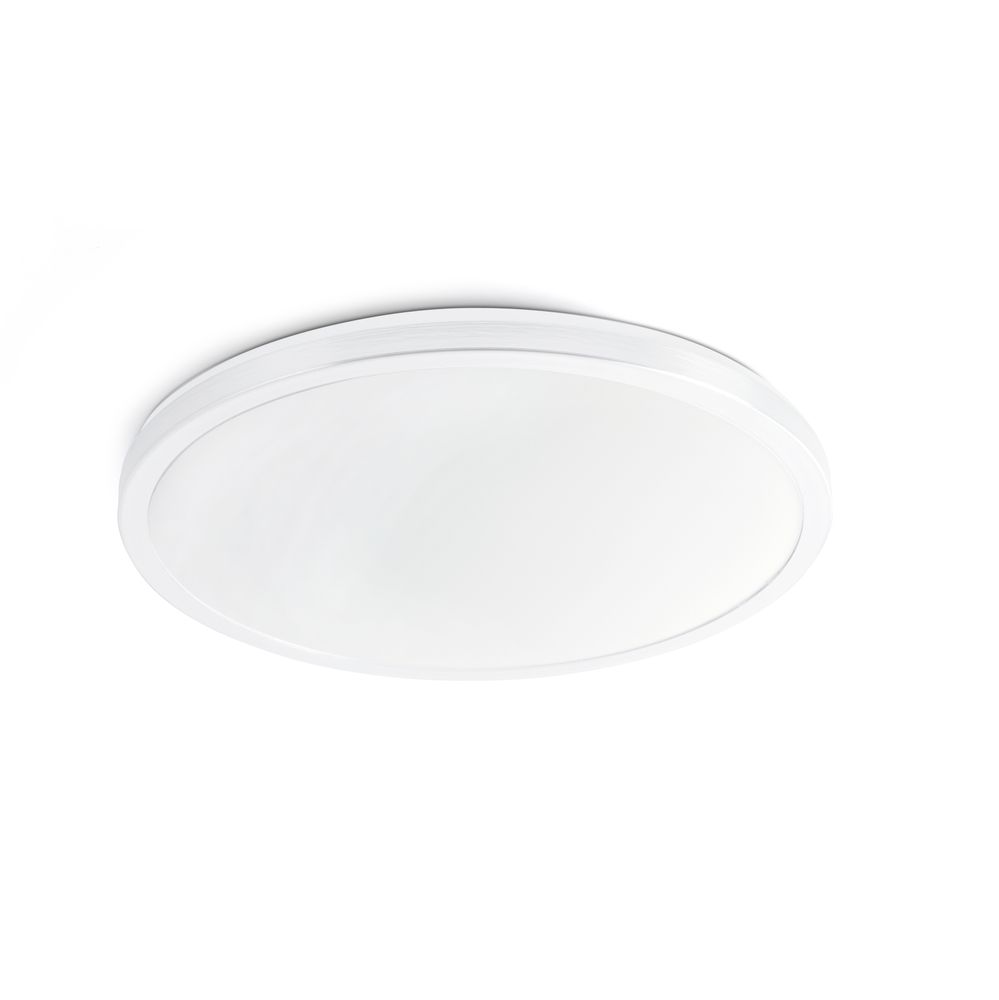 LED Deckenleuchte AMI 15W 2700K Weiß - stilvolle und energieeffiziente Deckenbeleuchtung in Weiß.