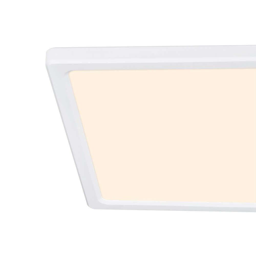 LED Deckenleuchte Harlow 60x30 Step IP54 in ultradünnem Design mit Gegenlichteffekt.