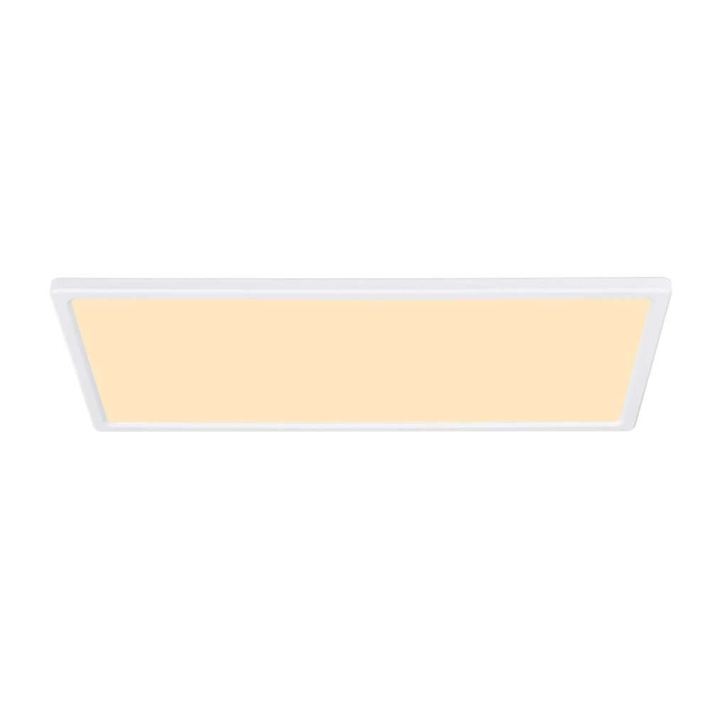 LED Deckenleuchte Harlow 60x30 Step IP54 in ultradünnem Design mit warmweißem Licht.