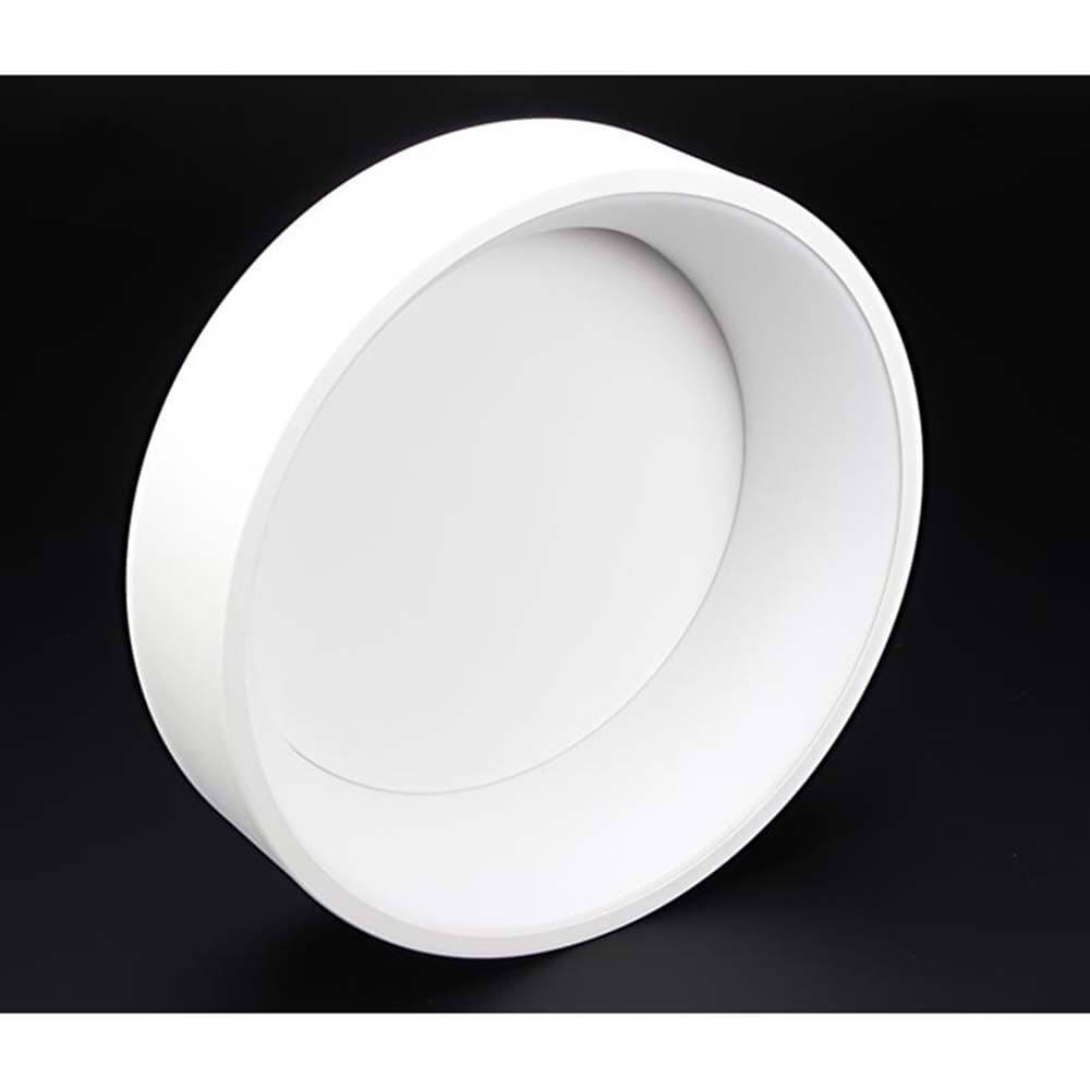 LED Deckenleuchte Loop 45cm Ring 1300lm Dimmbar Neutralweiß - minimalistisches Design und gleichmäßige Lichtverteilung.