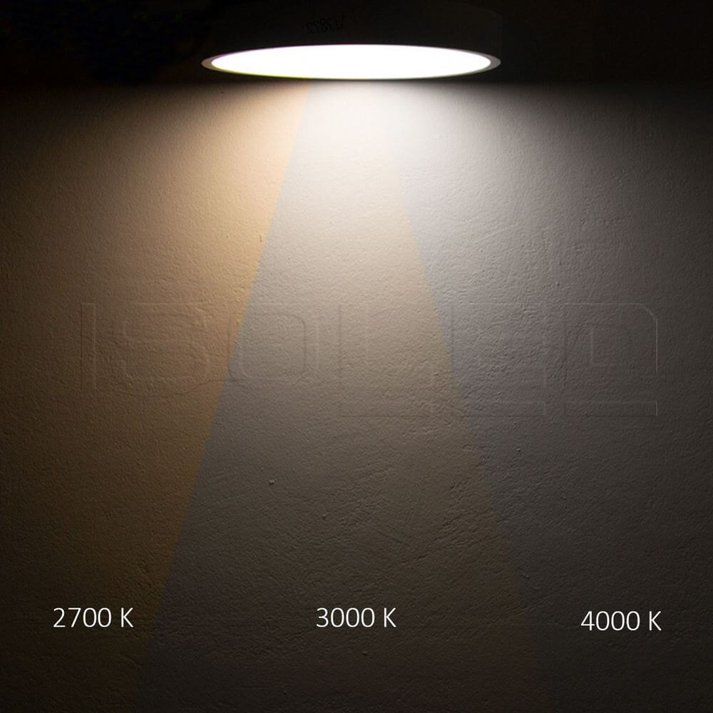 LED Deckenleuchte Meda Ø 80cm ColorSwitch 2700-4000K Dimmbar Lichtfarben 2700K 3000K 4000K