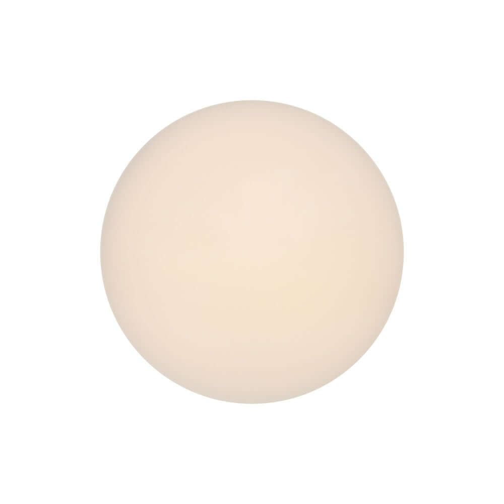 LED Deckenleuchte Montone 25 IP44 mit opalweißem Schirm für angenehmes Licht.