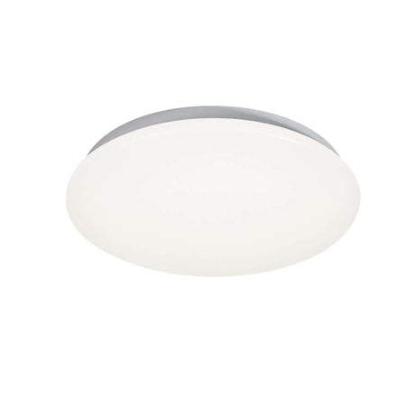LED Montone 33 Sensor ceiling light IP44 with opal white shade for pleasant light.