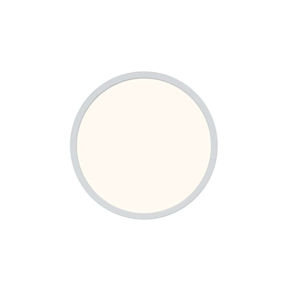 LED Deckenleuchte Oja 29 dimmbar IP54, rundes und schlankes Design mit Hinterleuchtungseffekt