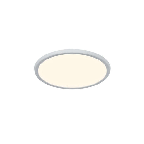 LED Loftslampe Oja 29 dæmpbar IP54 med slankt design og baggrundsbelysningseffekt
