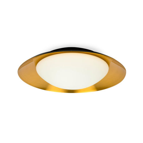 LED Deckenleuchte SIDE 20W Schwarz, Kupfer – elegante Deckenleuchte für modernes Wohnen.