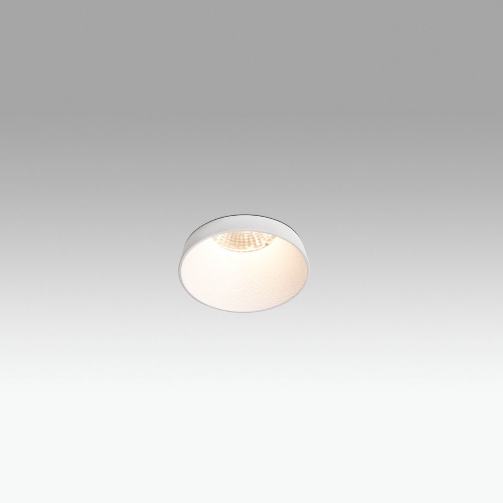 LED Downlight Aim IP65 3W 3000K 36° Weiß – Runde Einbauleuchte mit hoher Wasserdichtigkeitsklasse IP65.
