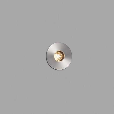 LED Recessed light GRUND 15° 3000K IP67 stainless steel saltwater-resistant on a gray background