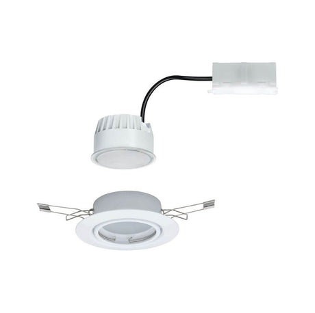 Led verzonken honkronde wit