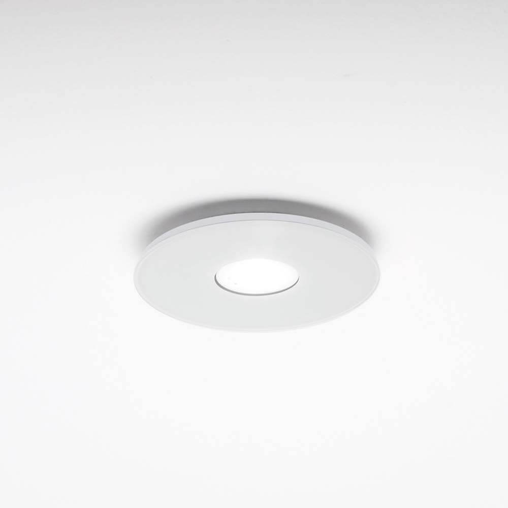 LED-Einbauleuchte Tet ohne Linse - moderne Deckenleuchte in Weiß, rund und ohne Linse.
