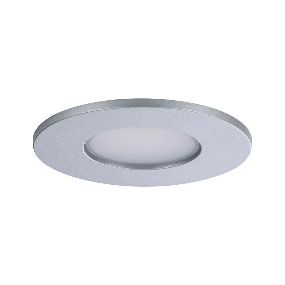 LED Einbauleuchten-Set Calla IP65 starr 4000K 230V Chrom - stilvolle, blendfreie Einbauleuchte in Chrom matt.