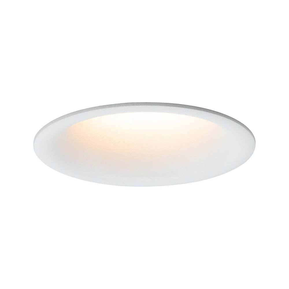 LED Einbauleuchten-Set Cymbal Coin Warmdimmfunktion IP44 Weiß - randlose Premium Einbauleuchte, minimalistisch und blendfrei.