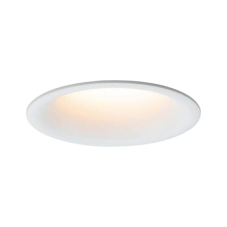 LED Einbauleuchten-Set Cymbal Coin Warmdimmfunktion IP44 Weiß - randlose Premium Einbauleuchte, minimalistisch und blendfrei.