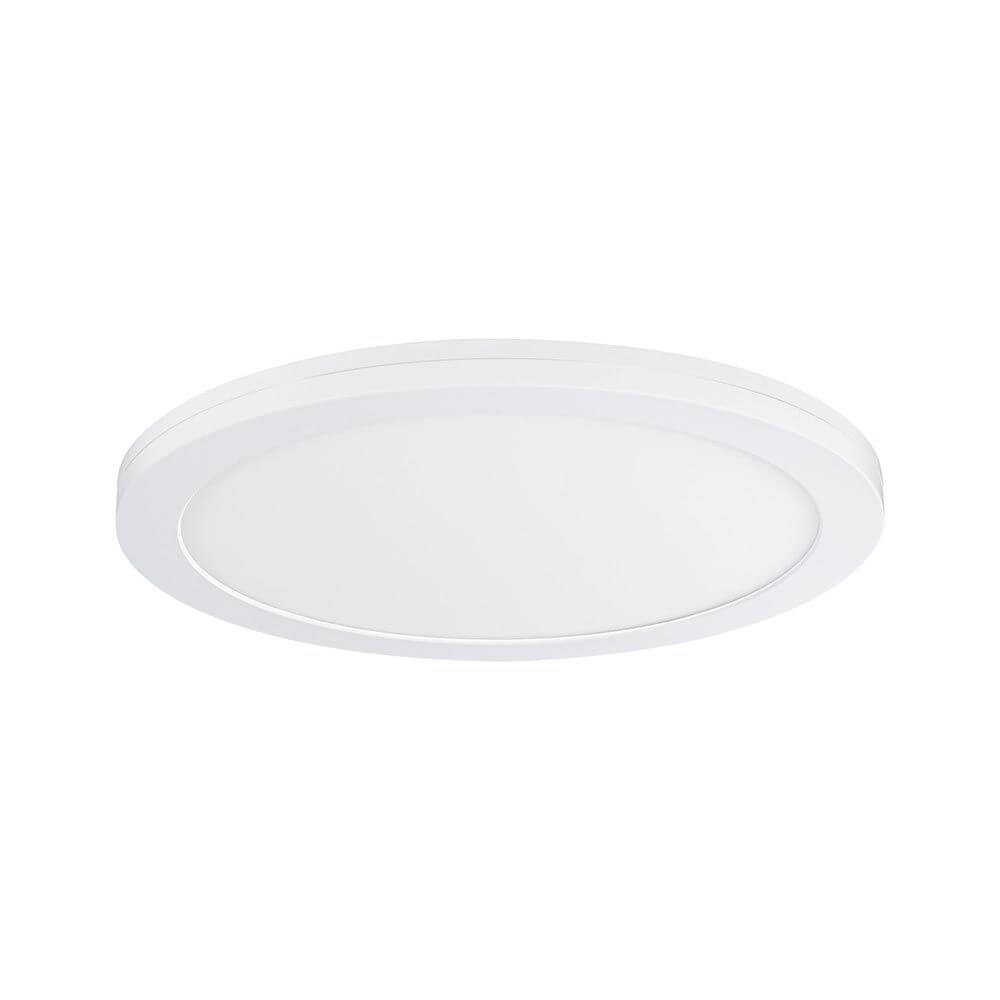 LED Einbaupanel 2 in 1 Cover-it Rund Ø 30cm Weiß-Matt, flächenlicht für Wand und Decke, einfach zu montieren.