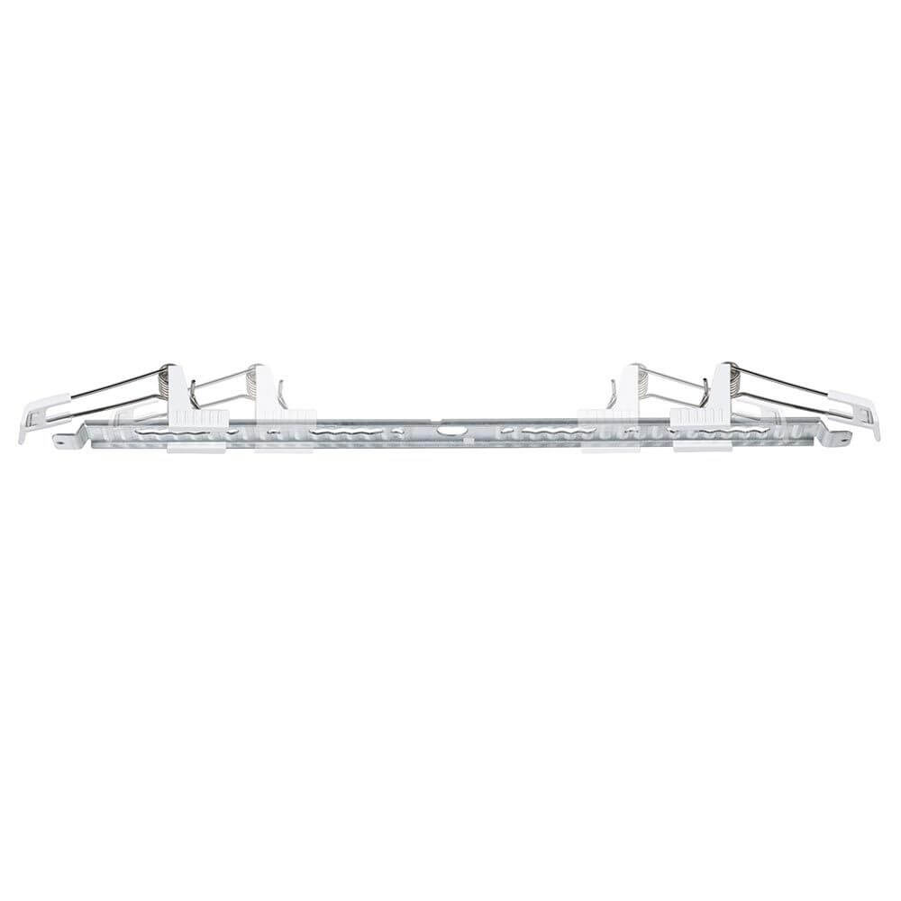 LED Einbaupanel 2 in 1 Cover-it Rund Ø 30cm Weiß-Matt Montagehalterung