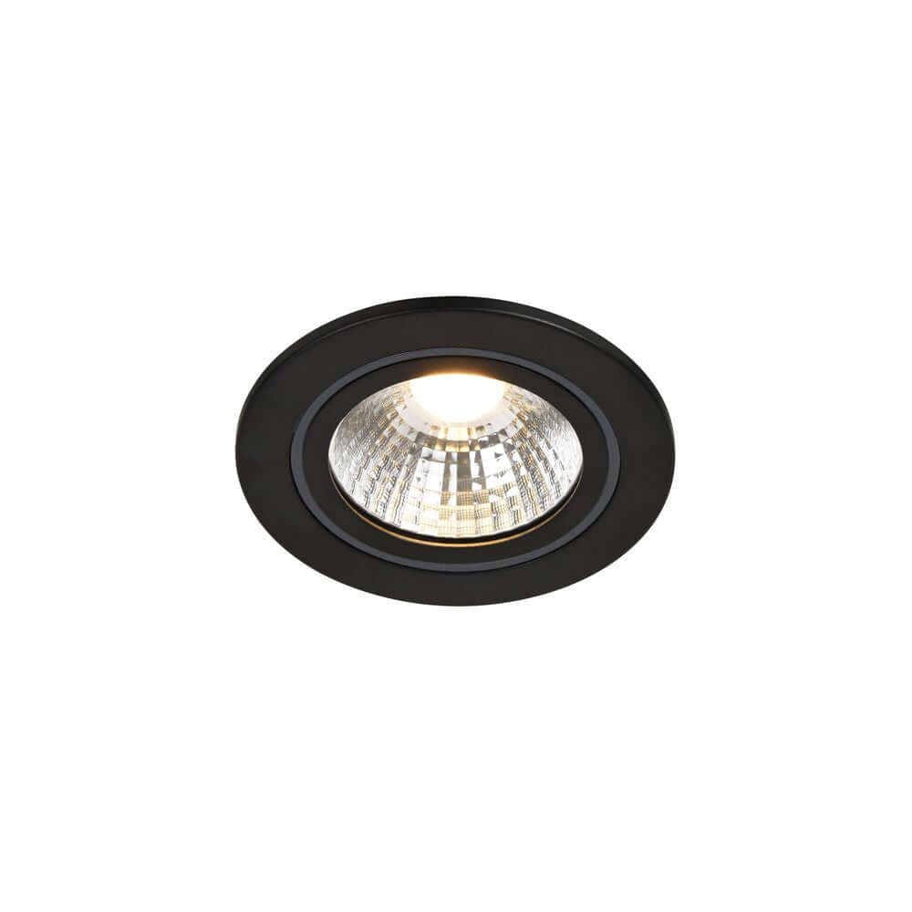 LED Einbaustrahler Alec 1-Kit IP44 runder, blendfreier Downlight mit Dimmfunktion