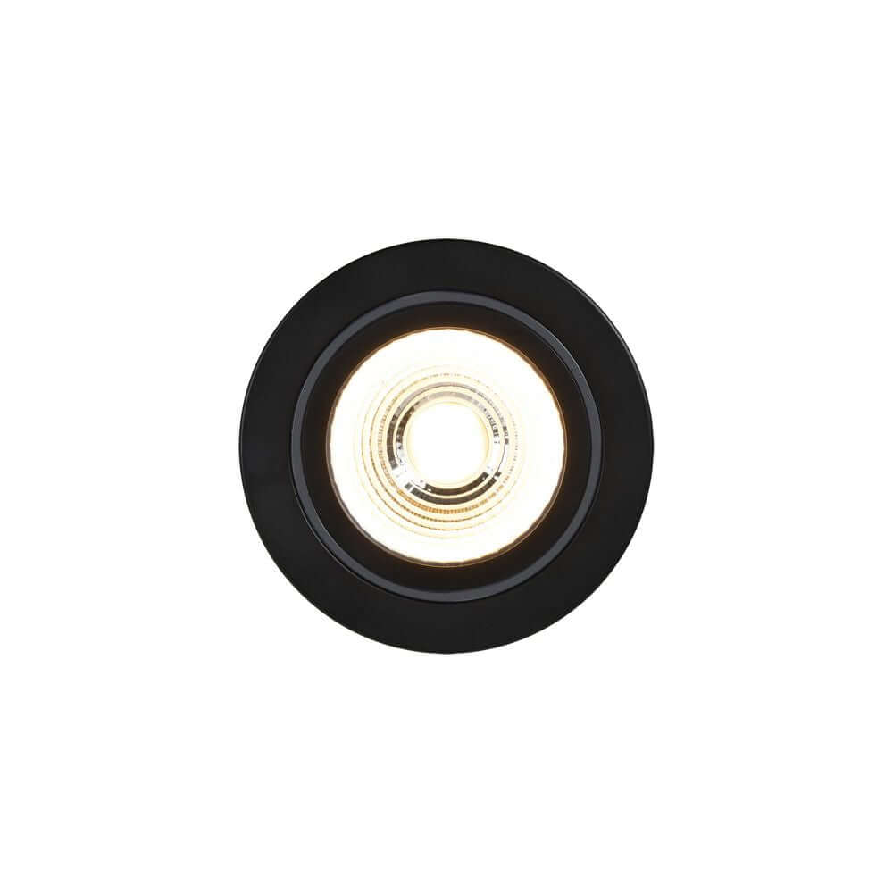 LED Einbaustrahler Alec 1-Kit IP44 - runder, blendfreier Downlight mit Dimmfunktion und Nachtlicht.