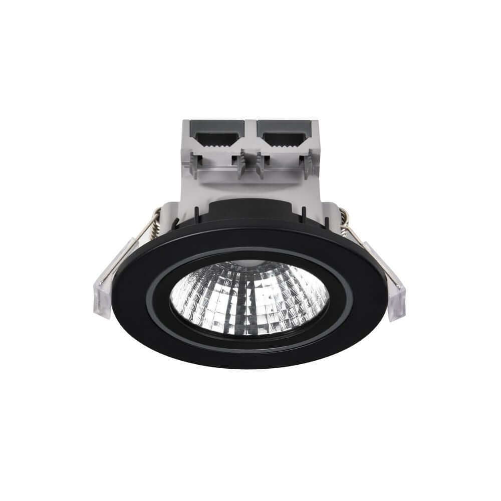 LED Einbaustrahler Alec 1-Kit IP44 mit Blendenschutz und dreistufigem Dimmer für schönes Licht.