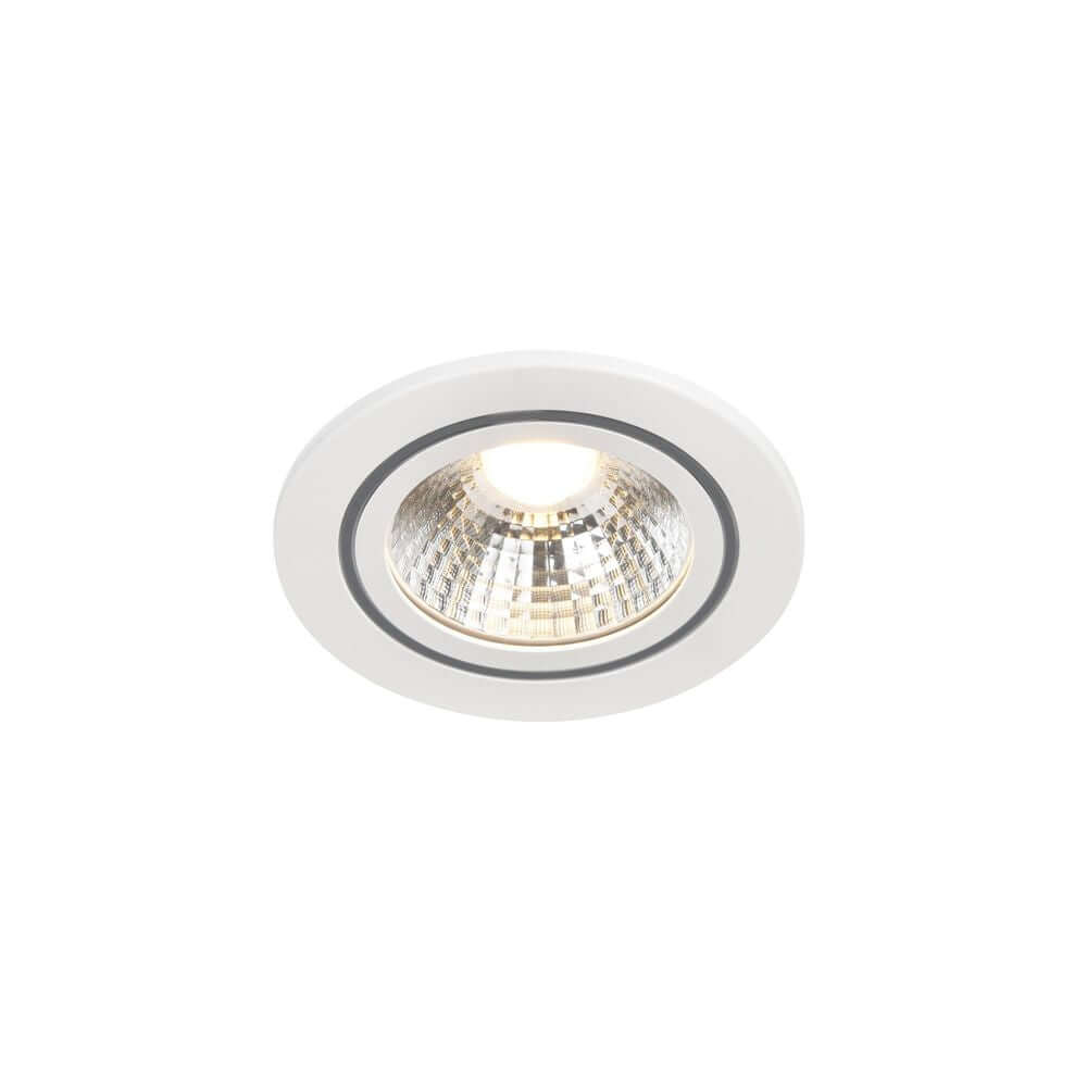 LED Einbaustrahler Alec 1-Kit IP44 in rundem, blendfreiem Design mit Moodmaker™-Dimmer.