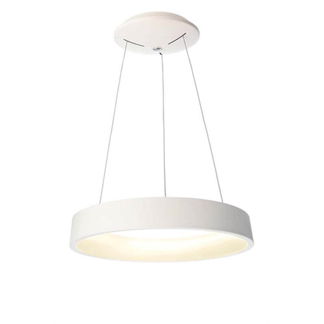 LED Hängelampe Loop 60cm Ring 1800lm Dimmbar Warmweiß - moderne Hängeleuchte mit minimalistischem Design