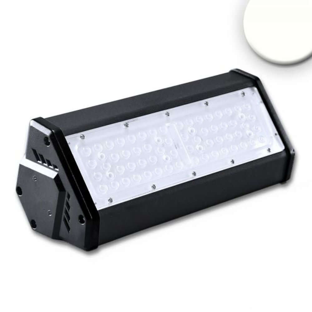 LED Hallenleuchte LN 50W 30°*70° IP65 1-10V Dimmbar Neutralweiß mit Montagewinkel
