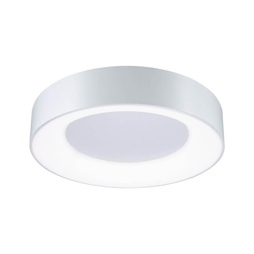 LED HomeSpa Deckenleuchte Casca CCT-Switch Weiß, rund, modernes Design mit Dreifach-Lichtfarbe.