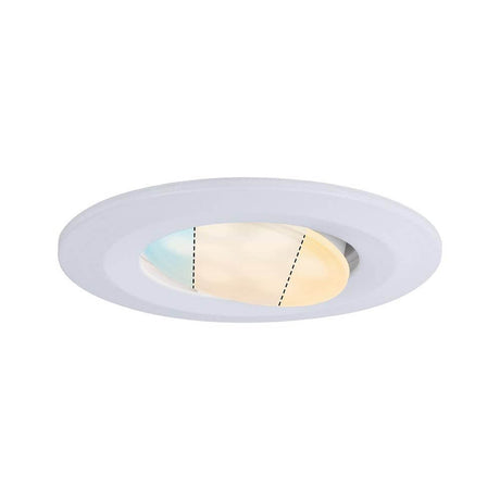 LED HomeSpa Einbauleuchte Calla CCT Wärme-Dimmbar Weiß IP65 - dekorative Deckenleuchte für Feuchträume