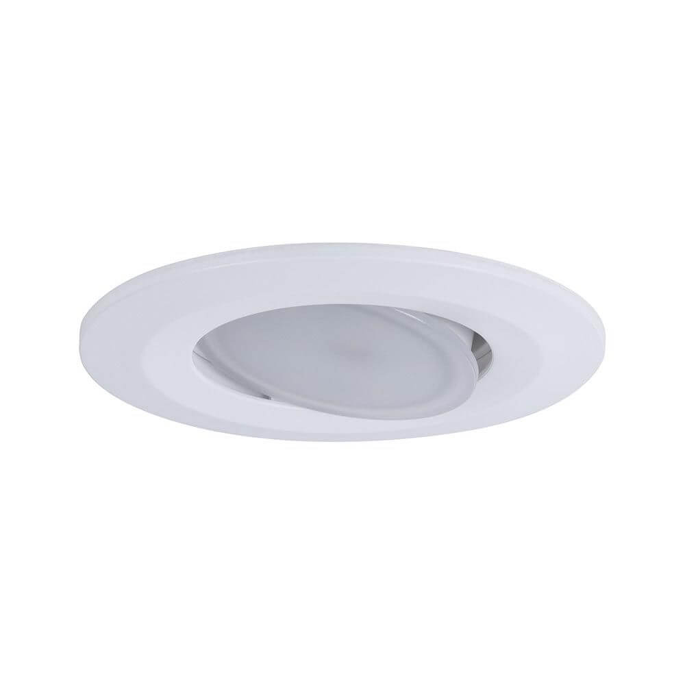 LED Einbauleuchte Calla CCT Wärme-Dimmbar in Weiß, ideal für Feuchträume, IP65 Schutz.