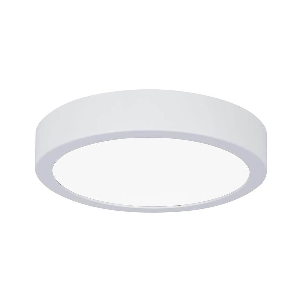 LED HomeSpa Panel Aviar Ø 22cm Weiß Dimmbar - modernes, flaches Design für Badezimmer mit Spritzwasserschutz.